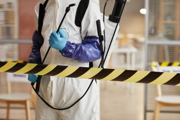 Professional Hoarding Cleanup technician working in Florence, TX